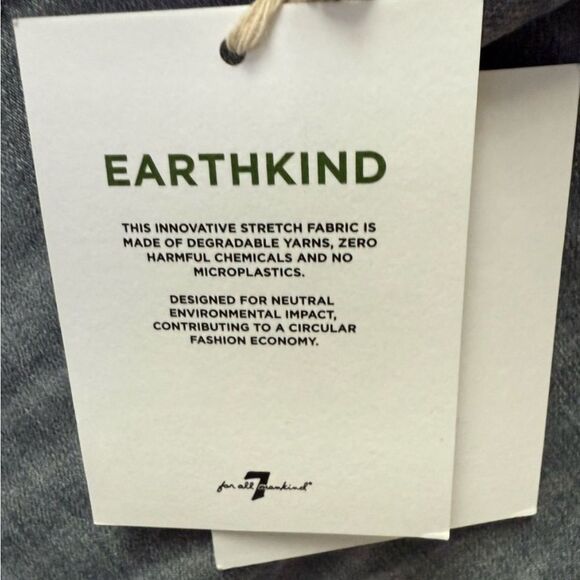 7 For All Mankind Jeans Stretch Tek Slimmy In Ampersand Grey Men’s Size 30 - Picture 9 of 15